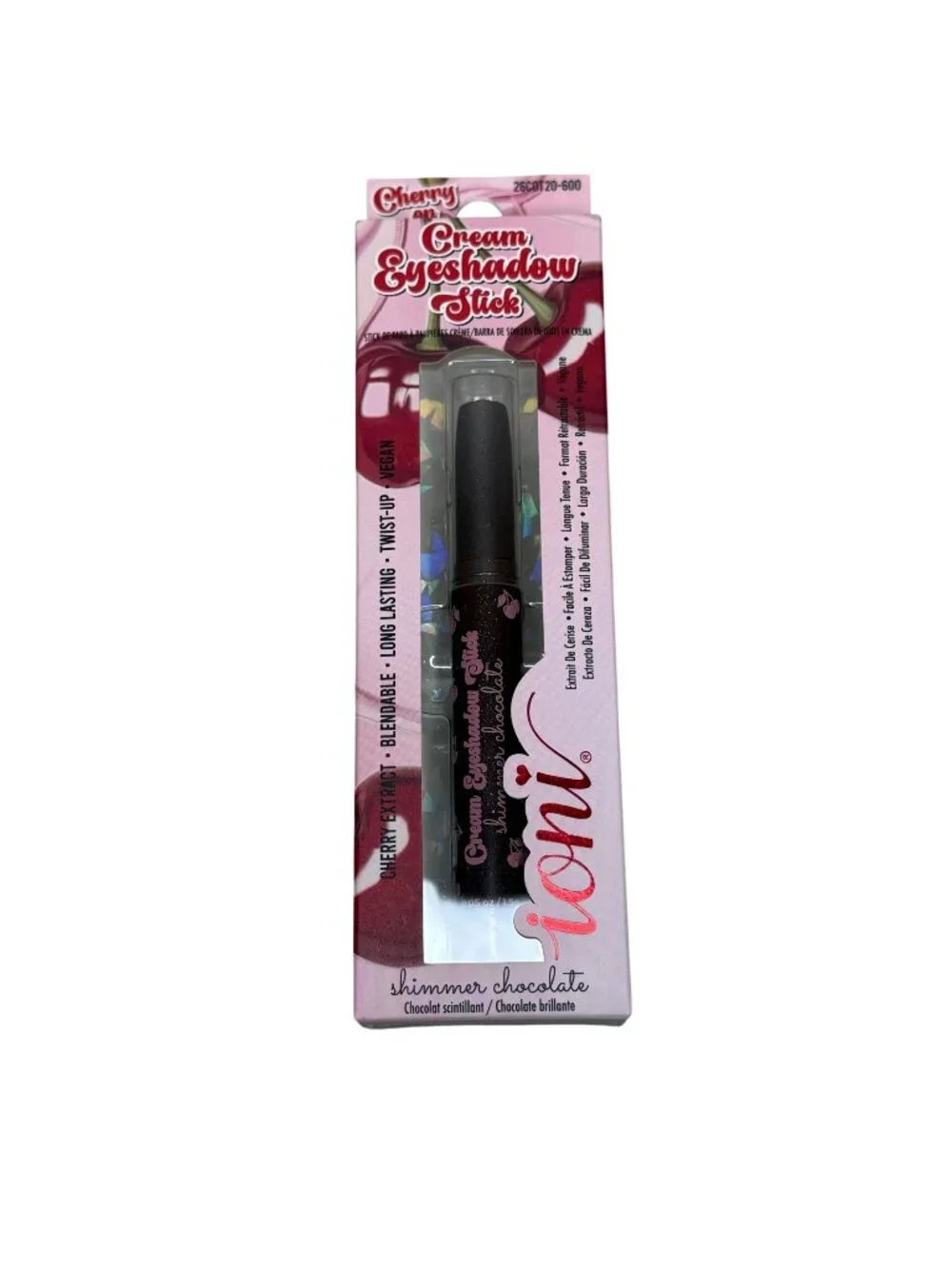 ioni Cream Eyeshadow Stick Dolce Shimmer Chocolate Cherry Vegan